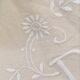 Mestizo cotton sheet monogrammed D D.