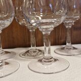 8 Rare Crystal Wine Glasses from the 2020s/30s - Vins Camp Romain Logo
