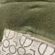 Vintage 2 and 3 seater green velvet togo set