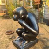 Ceramic monkey