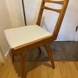A set of 4 compass chairs from the 50s/60s