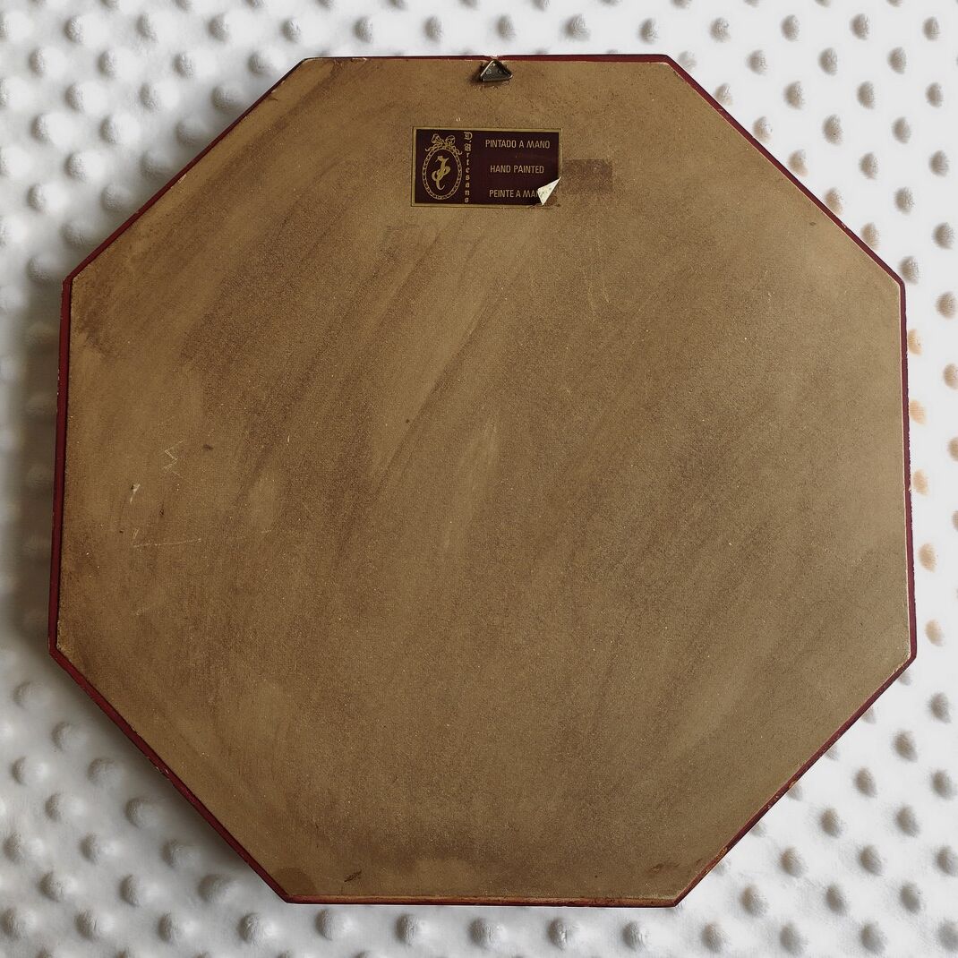 Romantic painting on wood