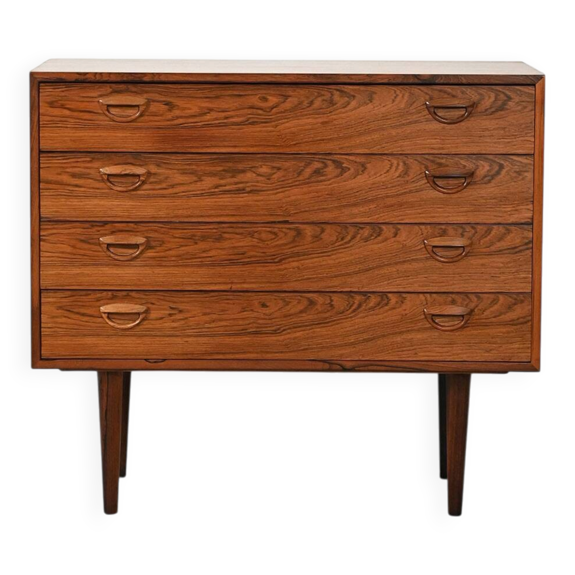 1960s Scandinavian chest of drawers by Kai Kristiansen for FM Møbler