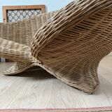 Rattan armchair