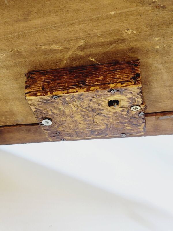 Longwy Dessous De Plat A Sonnette Carreau Faïence Émaillée Et Cadre En Bois