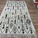 Handmade Moroccan Berber rug 254 X 144 CM