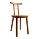 Light Wood Vintage Chair - 1980s Italian Minimalist, Japanese-Inspired, Solid Wood, Batch of 2