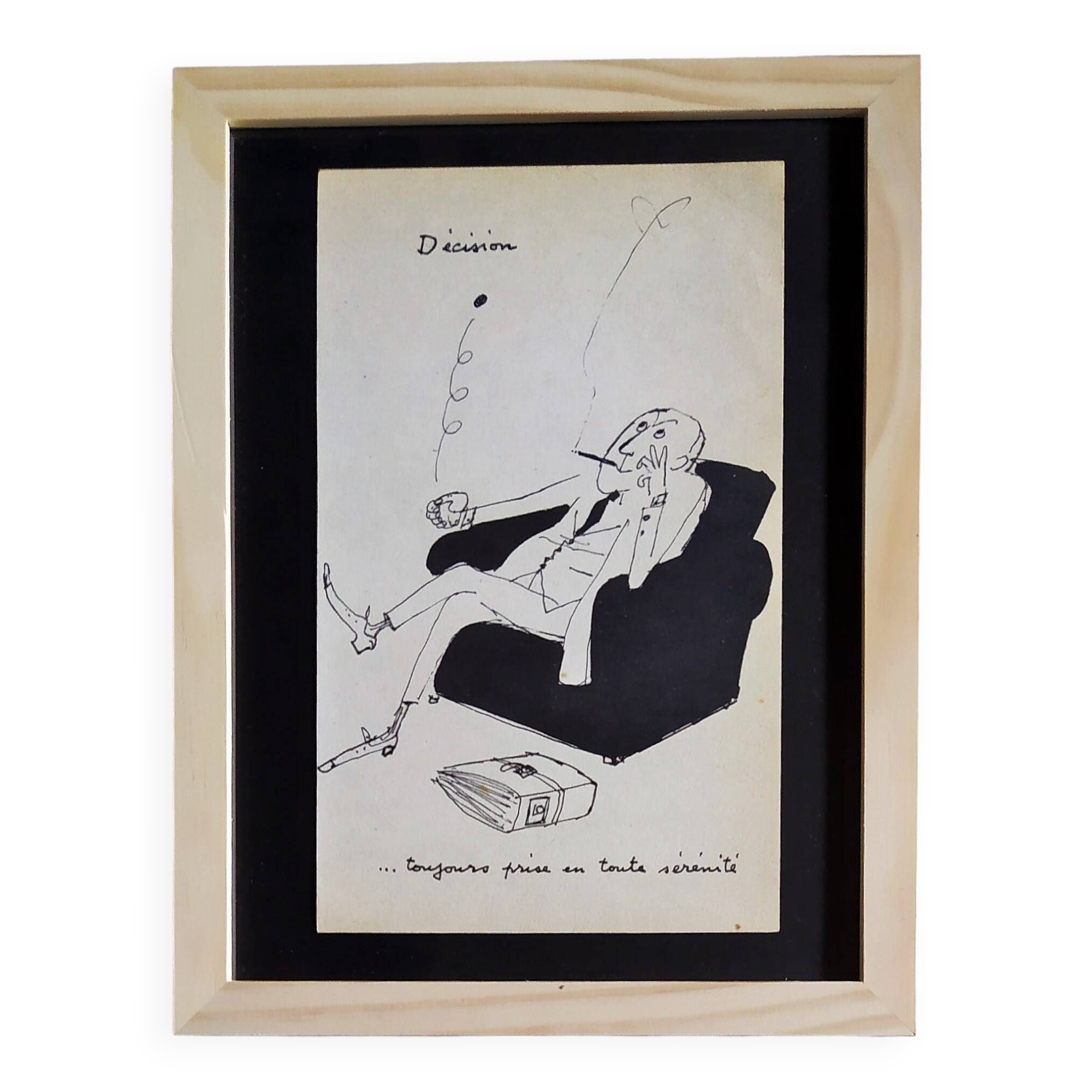 Illustration by DANINOS from 1962 "Decision"