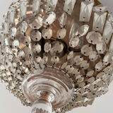 Ceiling chandelier with tassels