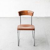 Set of 4 'B257' dining chairs by Emile Guillot, 1920s