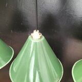Enamelled sheet metal cone suspensions