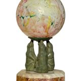 Attr. to ROCHARD or CARVIN - Art Deco Lamp / Night Light