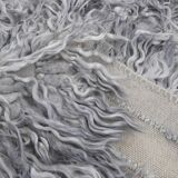 8x10 wool handmade gray kilim rug 253x300cm