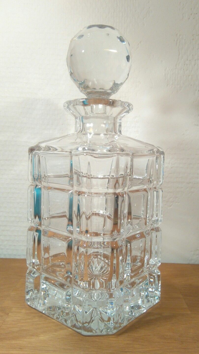 Crystal whisky carafe