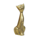 Chat en laiton