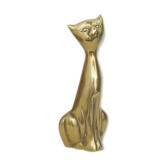 Chat en laiton
