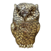 Seau à glace hibou par Mauro Manetti circa 1970