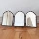 Art Deco tri-fold boudoir vanity mirror, English, 1920s