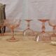 5 coupes à champagne de la marque "luminarc" rosaline
