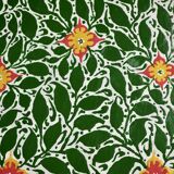Pair of hand-painted Tunisian bedside tables or shelves