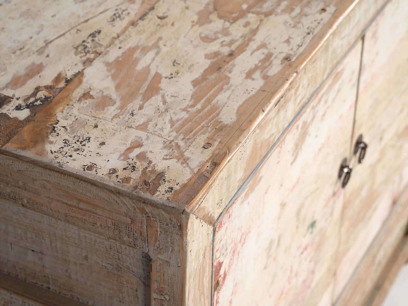Small antique white sideboard (c.1920) #6