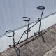 Porte plante en fer vintage