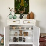 White Parisian buffet