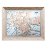 Printed in 1902, map of Caen.
