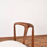 Chaise de Salle à Manger Mid-Century en Teck par Johannes Andersen pour Uldum Møbelfabrik, Danemark, 1960s, Set de 4.
