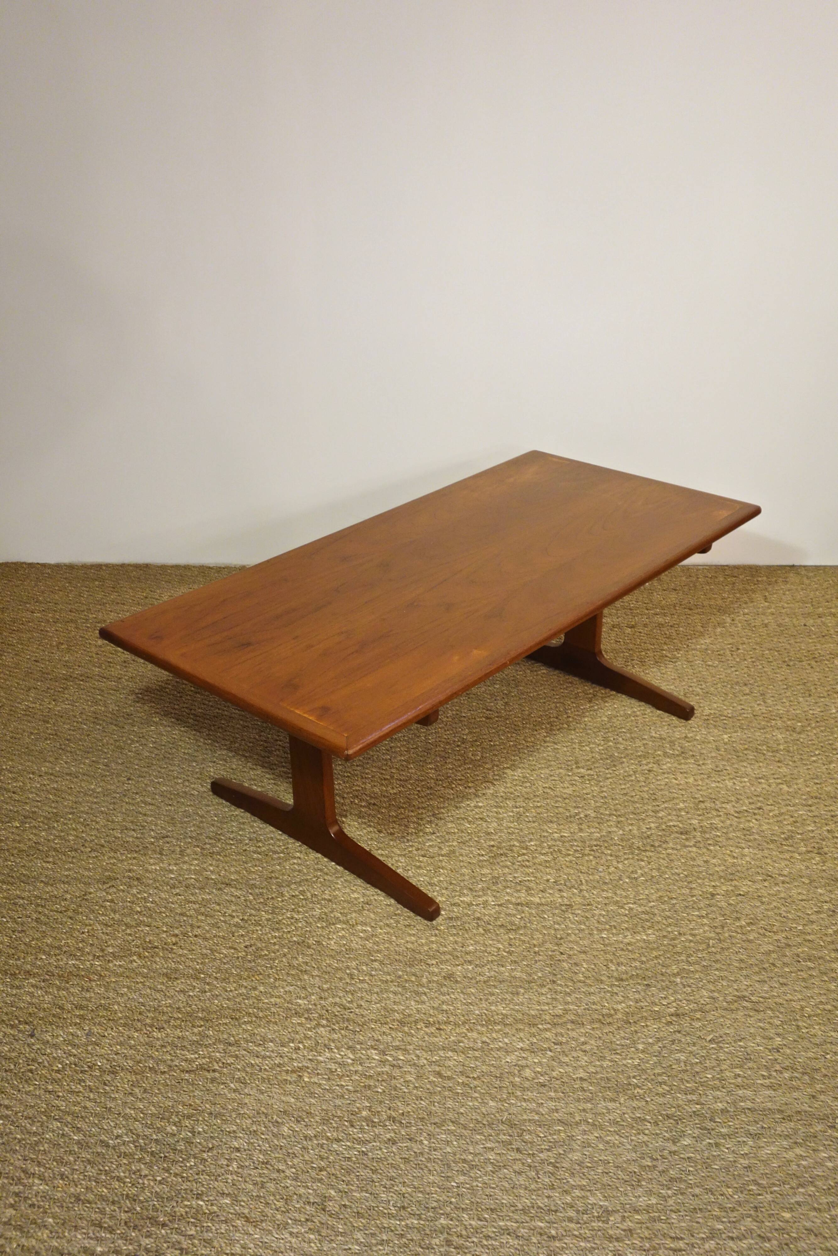 Scandinavian coffee table by Karl Erik Ekselius from the 60s