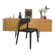 Actiu Wing Black Armchair