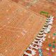 Authentic new and colorful Moroccan Berber Azilal rug, 246x145cm