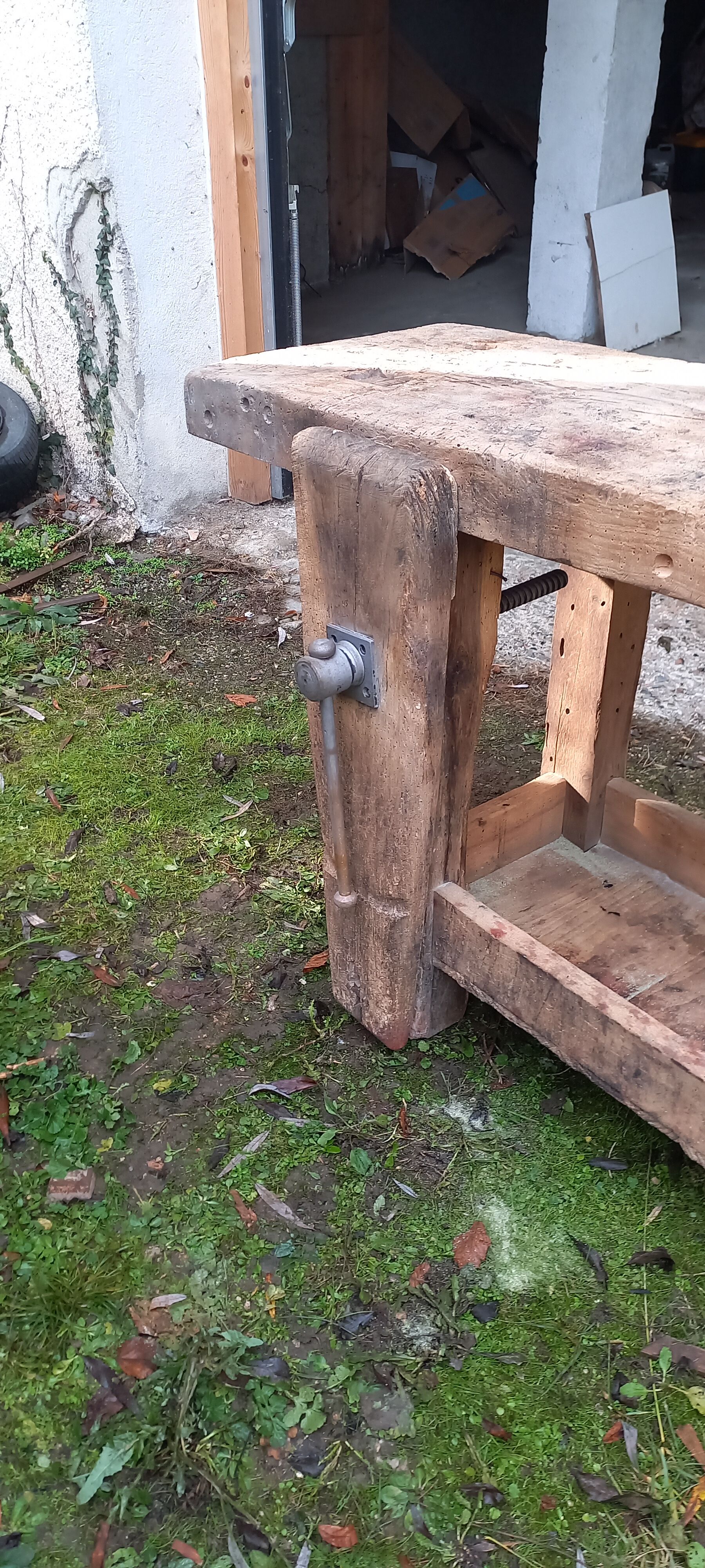 Old workbench 19th century