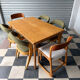 Table scandinave en chêne