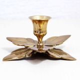 Vintage brass candle holder