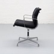 Eames EA208 Soft Pad Chair Herman Miller 1970s