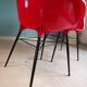 Pair of Vintage Space Age Red Armchairs 1970