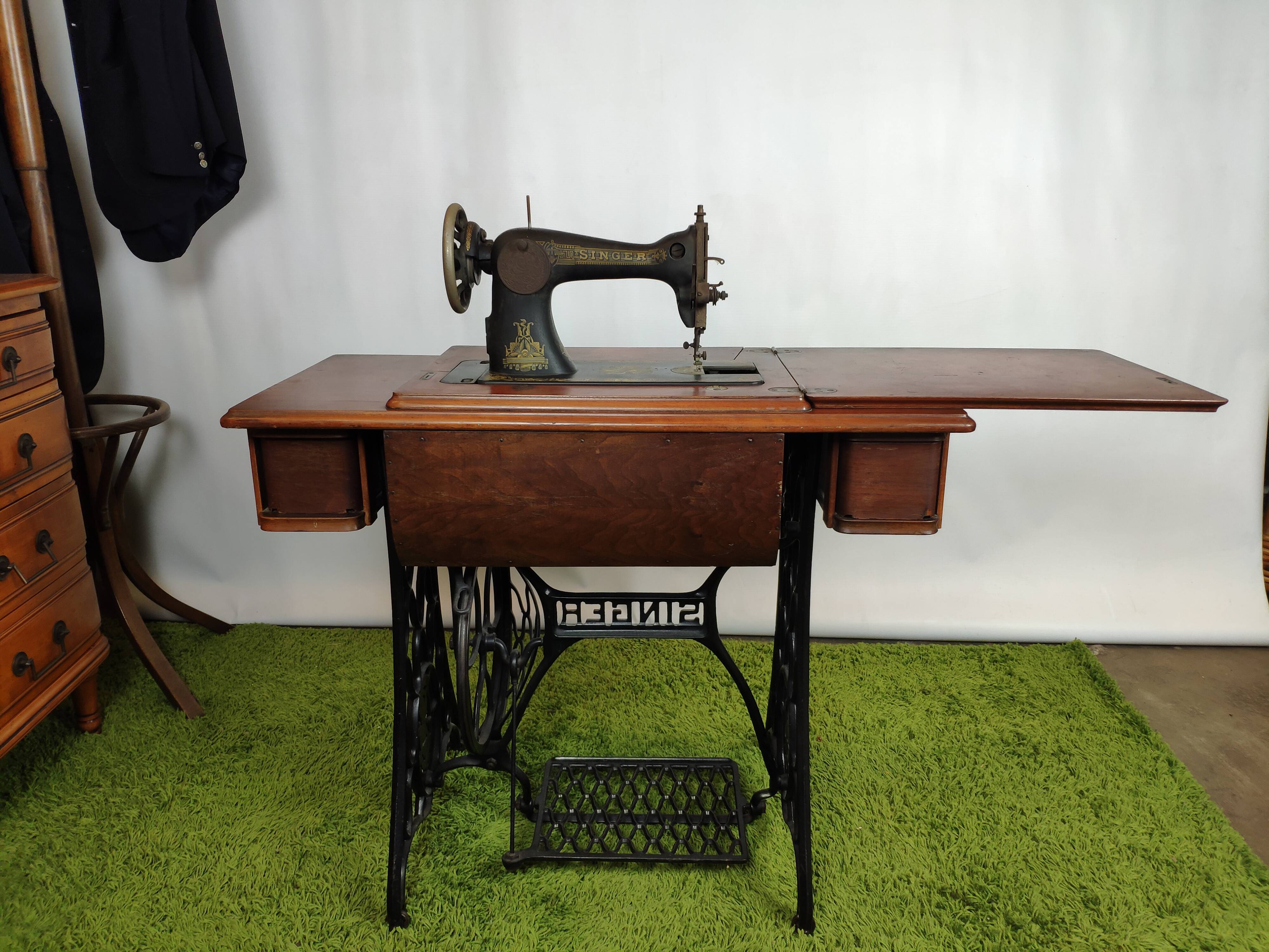 Singer sewing machine furniture