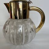 Cut crystal cooling pitcher