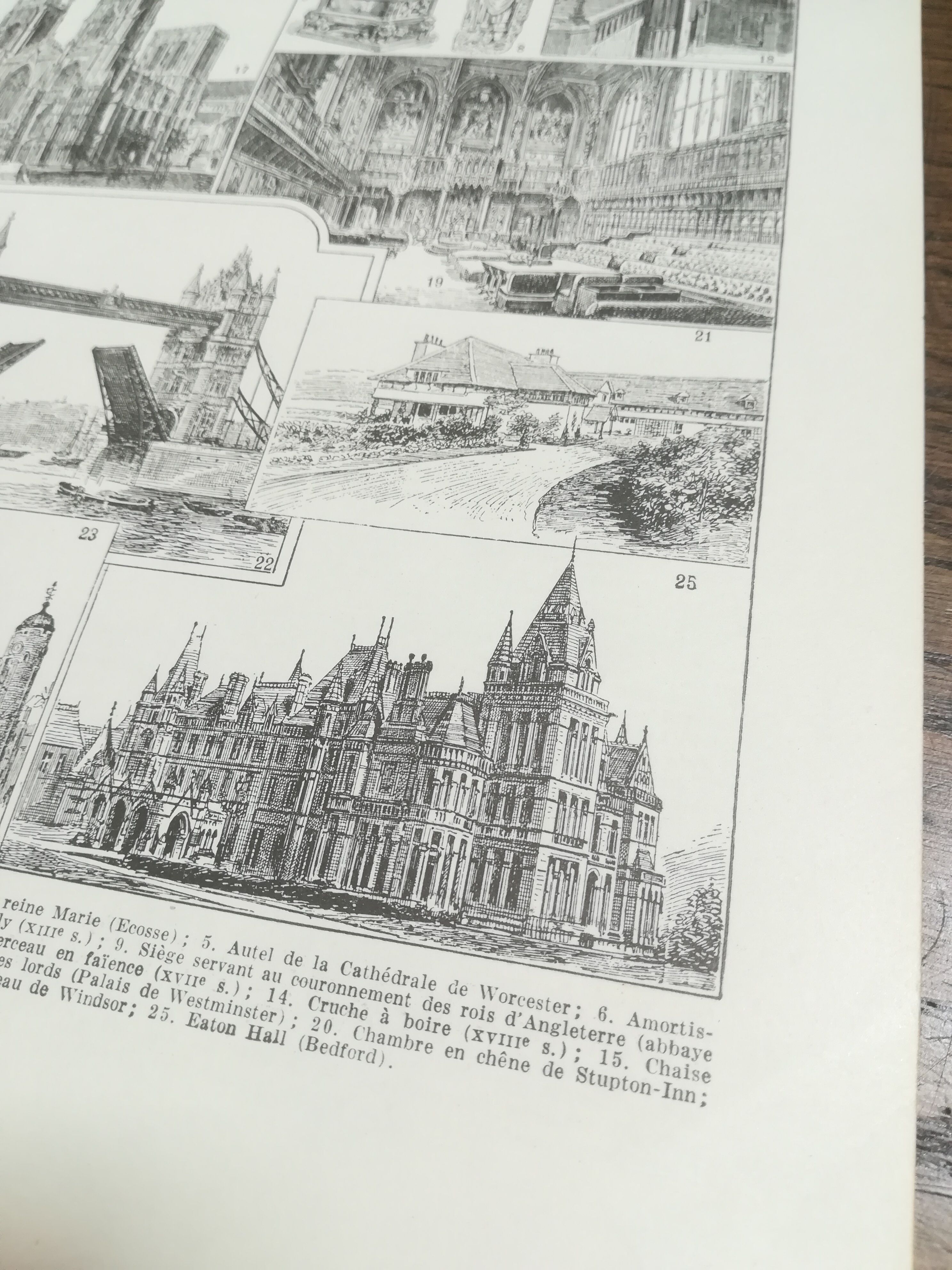 Lithograph on Great Britain from 1928