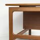 Teak Desk with 3 Drawers from GV Møbler, 1960s