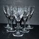 Set of 6 Chantilly liqueur glasses in cut crystal from SAINT-LOUIS signed 11.5cm