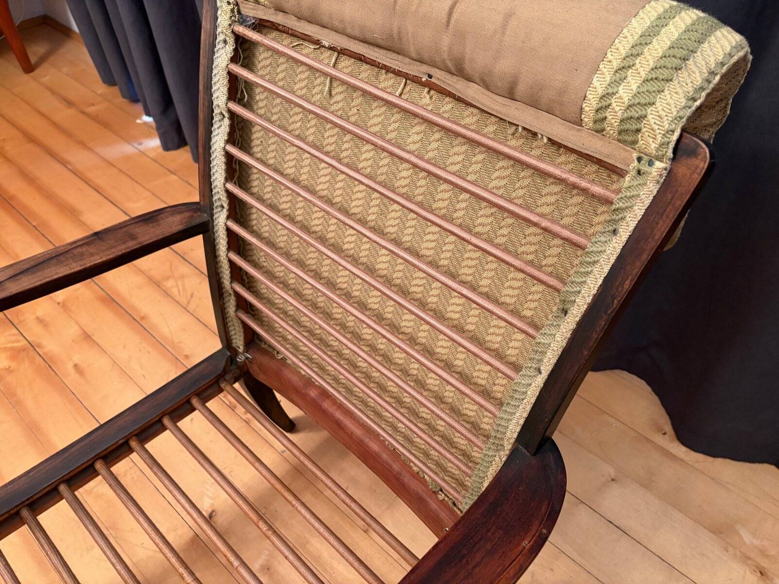 Vintage German armchair by Wilhelm Knoll, 1950s