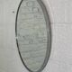 Miroir vintage chromé rond