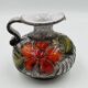 Bowl Vase "Flower Power" – Vintage Italian Ceramic (Brutalist Style)