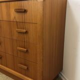 Commode & miroir danish design danemark 60s 70s