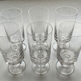 Service de verres à pied