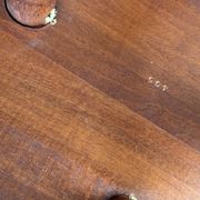 Trio de tabourets de bar en bois Bernkop