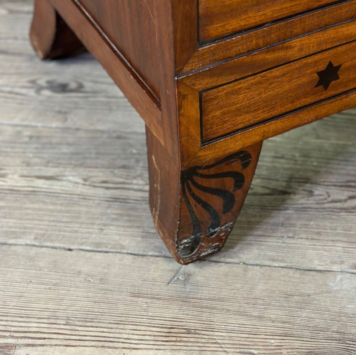 Escalier de bibliothèque Regency, Angleterre vers 1800