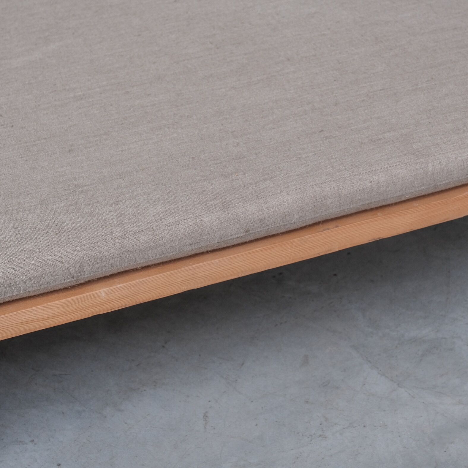 Danish Mid-Century Slatted Pine Day Bed (2 available)